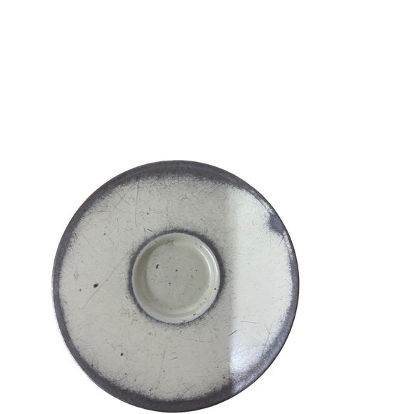 Antique Scotch plaid tape round tin advertising collectible photo prop - Picture 2 of 5